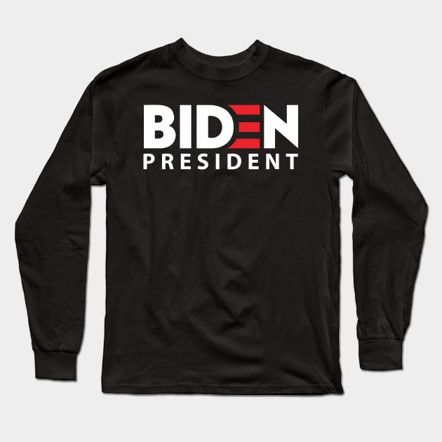 Biden president Long Sleeve T-Shirt by MShams13